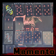 Cartes Memnto par Cyb, art gothique et vanités numériques.